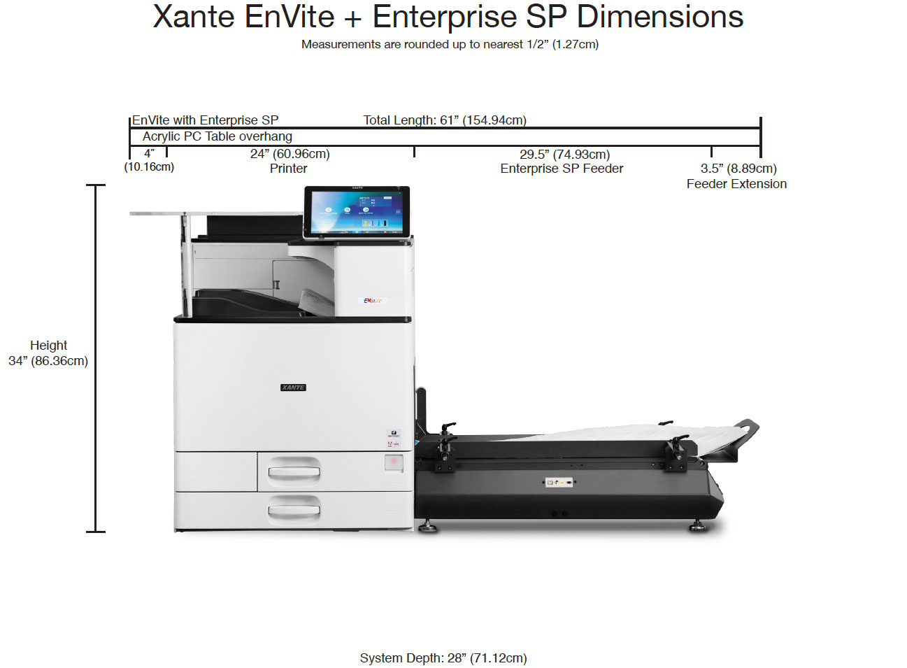 Xanté EnVite Multi-Media Digital Press